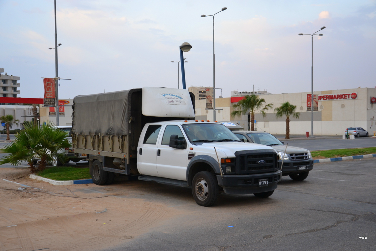 Армейский грузовик Ford F550 #601375-צ . Израиль, Эйлат