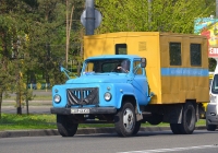 Мастерская Киевводоканала на шасси ГАЗ 52-04 #209-66 КА. Украина, Киев, ул. Строителей(вул. Будівельників)