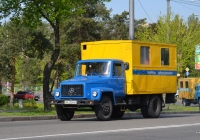 Аварийная машина Киевводоканала на шасси ГАЗ-3307 #АА 0528 НО. Украина, Киев, улица Строителей