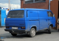 Цельнометаллический фургон Volkswagen Transporter T3  #О 543 РО 66. Свердловская область, Талица