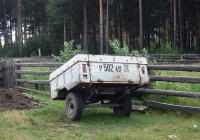 Самодельный прицеп для автомобиля УАЗ. Свердловская область, Луговской, Молодежная улица