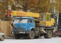 Автокран КС-3577 на шасси МАЗ-5334 #М 837 КВ 45. Курган, улица Володарского