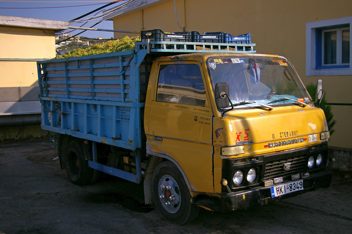 Грузовик Daihatsu Delta. Греческая республика, остров Крит, Муниципалитет Ираклион
