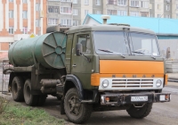Вакуумная машина типа КО-505А на шасси КамАЗ-53213 #С 777 КК 45. Курган, улица Кравченко
