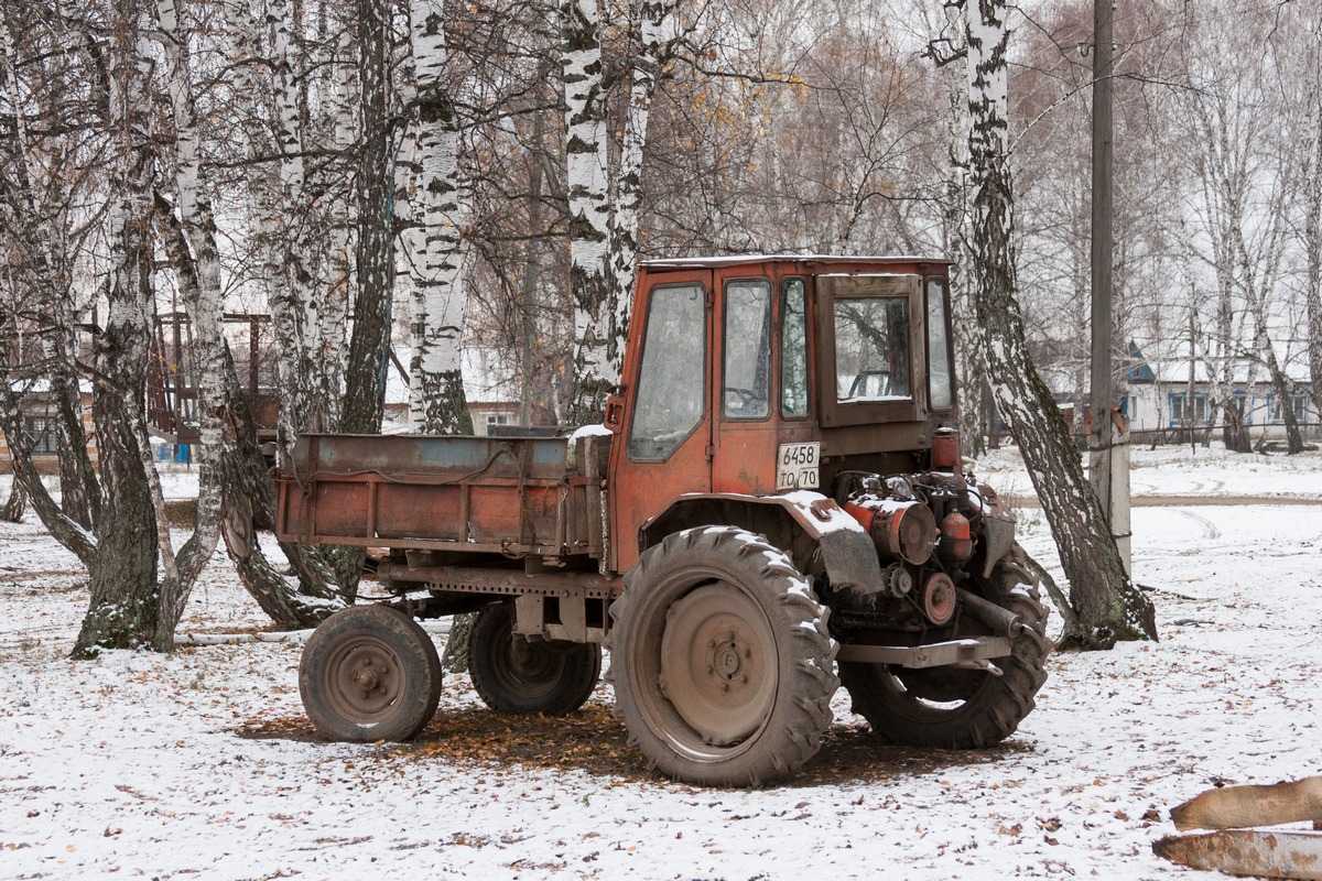 Самоходное шасси Т-16* #6458 ТО 70. Томская область, Вороново