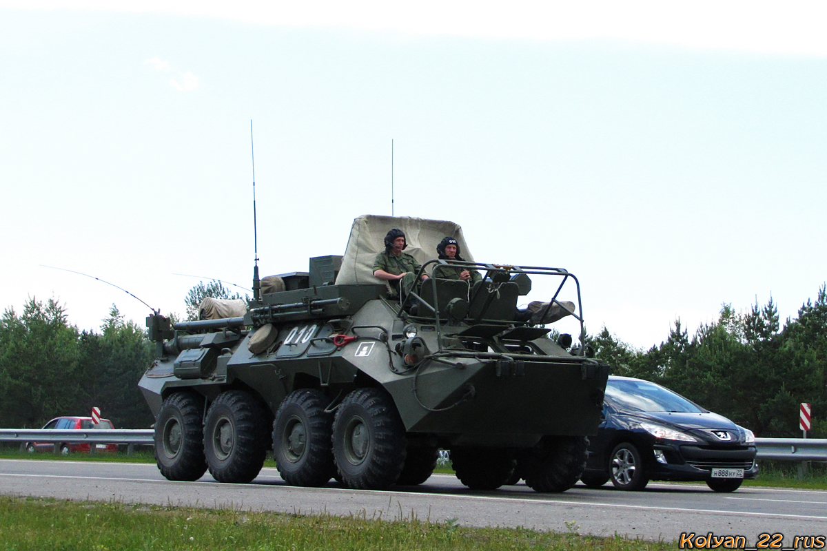 Радиостанция Р-166-0,5 на базе БТР-80 (К1Ш1) №010. Алтайский край, Правобережный тракт, Первомайский район