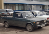 Пикап на базе ВАЗ-2105 для внутризаводских перевозок по территории ОАО АвтоВАЗ. Тольятти, старый конвейер ОАО АвтоВАЗ
