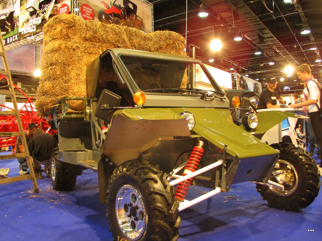  Вездеход Tomcar. Израиль, Тель Авив, выстовочный комплекс "Ганей Тааруха"