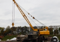 Автокран КС-4561А на шасси КрАЗ-257К1 # 96-90 БЕФ. Белгородская область, Ивнянский район, с. Новенькое