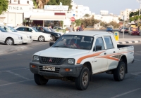 Пикап Mitsubishi L200. Кипрская респулика, муниципалитет Айя-Напа, Пернера