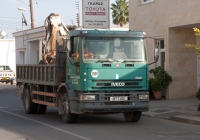 Бортовой грузовик на шасси IVECO EuroCargo*. Кипрская респулика, муниципалитет Айя-Напа, Пернера