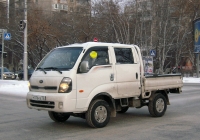 Бортовой грузовик KIA Bongo III #Р 076 КХ 72. Тюмень, Северная улица