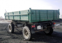 Тракторный прицеп типа 2ПТС-4 #СХ 8170. Свердловская область, Луговской, Тугулымская улица