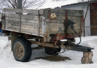 Тракторный прицеп #СШ 3340. Свердловская область, Луговской, Озерная улица