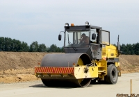 Каток ДУ-84. Алтайский край, трасса Р-380 "Павловский тракт", Павловский район