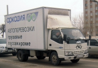 Фургон на шасси JMC 1043 #В 400 ТР 72. Тюмень, улица 50 лет Октября