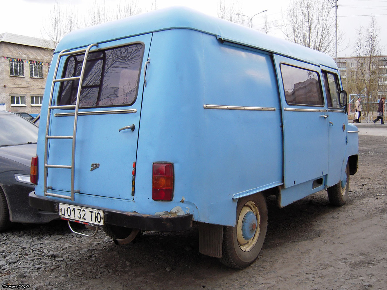 Грузопассажирский фургон Nysa 522M #Ц 0132 ТЮ. Тюмень, Садовая улица