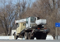 Автокран КС-3575А на шасси КрАЗ-250 # О 397 УТ 36 . Воронежская область, п. Анна, улица Красноармейская