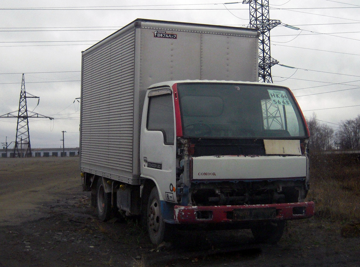 Фургон на шасси Nissan Condor 20 #5668 НК 66 . Свердловская область, Нижняя Тура, Объездная дорога