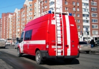 Пожарный штабной автомобиль на базе Ford Transit Mk7 #Н 317 КУ 72 . Тюмень, улица 50 лет Октября