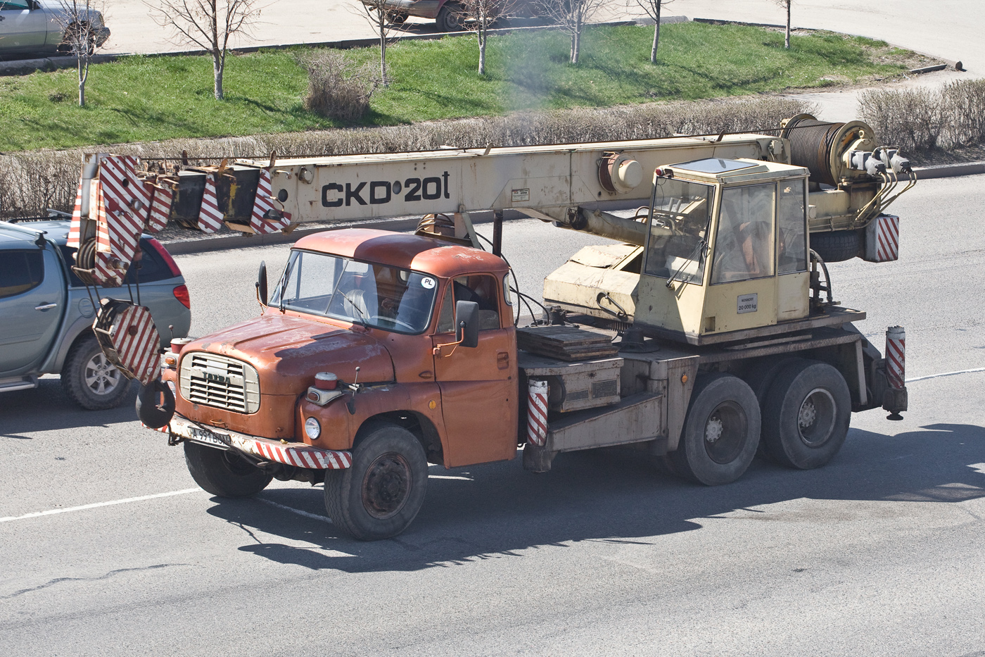 Автокран CKD AD20t на шасси Tatra T2-148 #A 911 BON. Алматы, улица Саина