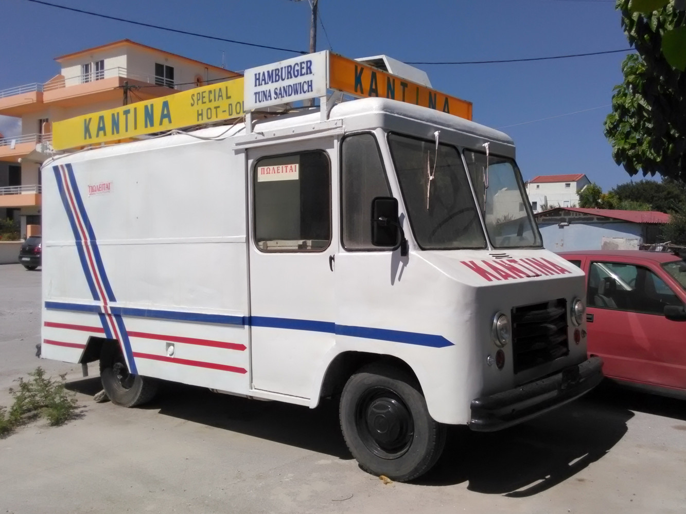 Автолавка. Греция, остров Родос