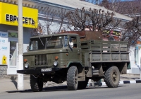 Автомобиль ГАЗ-66-11 # К 195 КВ 36. Воронежская область, г. Острогожск, улица Ленина
