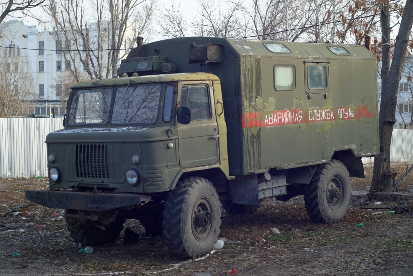 ГАЗ-66-14 с кузовом К66. Самара, Хлебная площадь