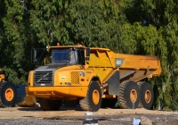 Сочлененный самосвал Volvo A30D #119 472. Израиль, Хайфа