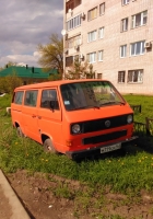 Микроавтобус Volkswagen Transporter T3 #М 779 СМ 163. Самара, улица Артемговская