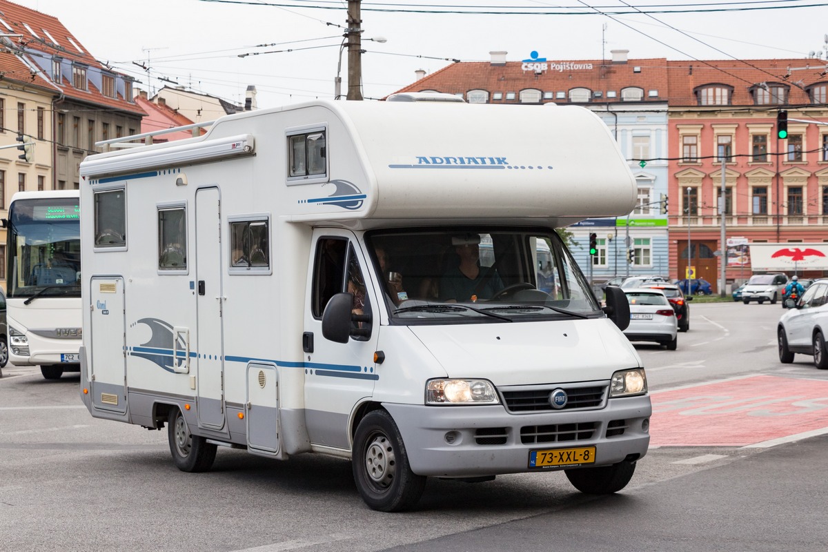 Кемпер Adria Coral 660 SP на шасси Fiat Ducato #73-XXL-8. Чехия, Ческе-Будеёвице