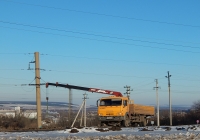 Автомобиль КамАЗ-4308 с КМУ  # Р 174 ОН 31. Белгородская область, г. Алексеевка, Магистральная улица 
