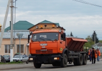 Комбинированная дорожная машина СААЗ на шасси КамАЗ-65115 # Р 391 РХ 31. Белгородская область, Красногвардейский район, село Засосна