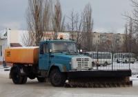Комбинированная машина КО-829А на шасси ЗиЛ-433362 # К 825 ТМ 31. Белгородская область, г. Алексеевка, улица Пушкина
