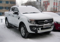 Пикап Ford Ranger #А 002 МН 72. Тюмень, Киевская улица 