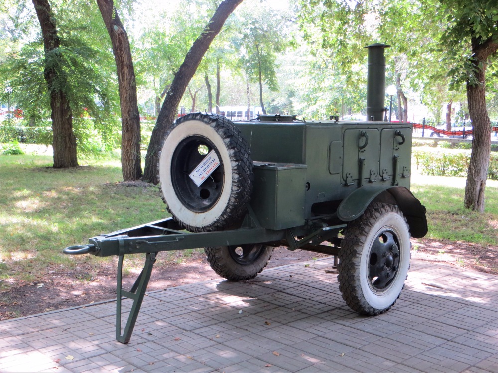 Полевая кухня КП-125М. Оренбург, парк "Салют, Победа"