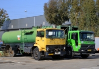 Грузовики Volvo F720 и Volvo FL6. Израиль, Гуш-Дан, Холон