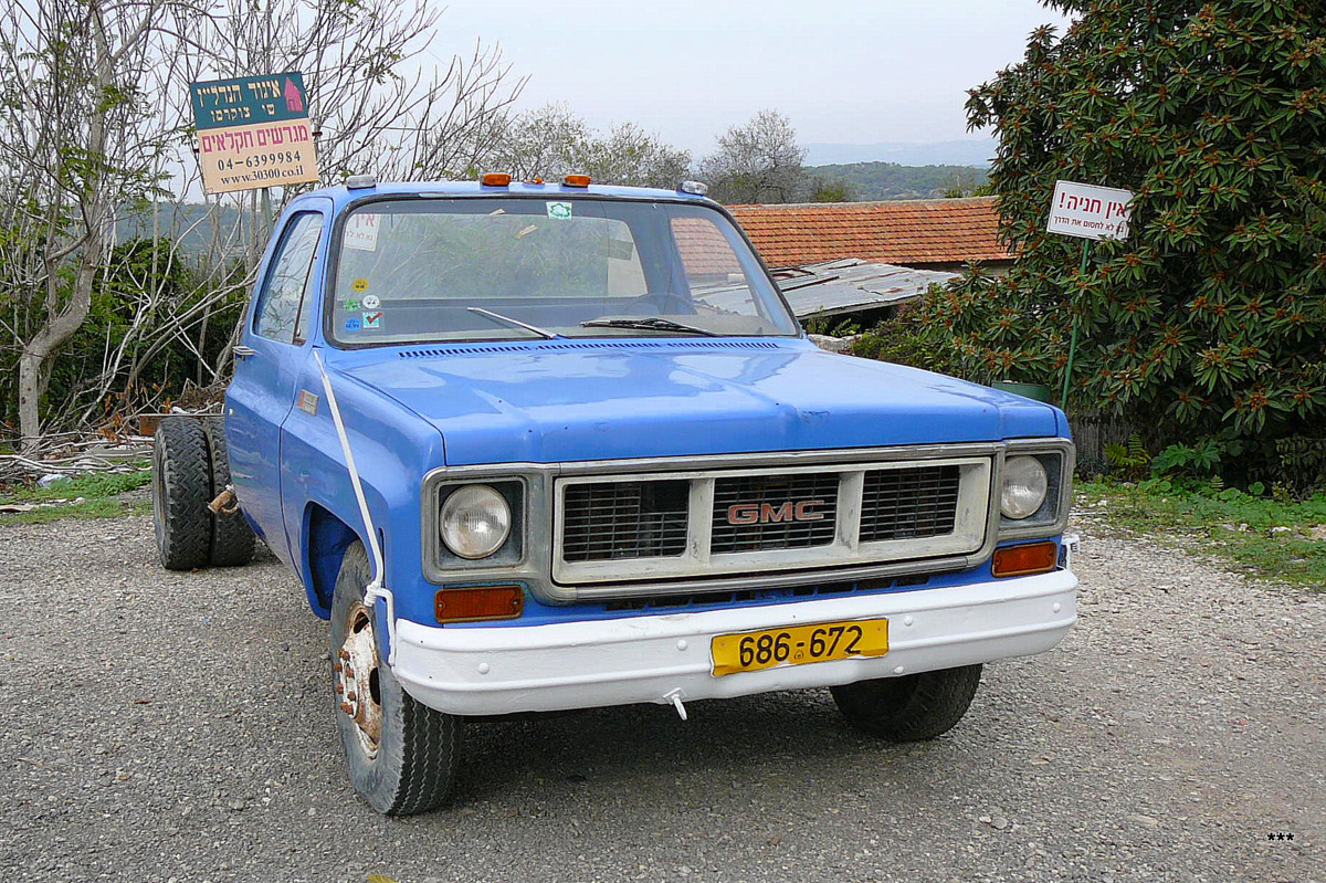GMC Sierra, #686-672. Израиль, Хайфа