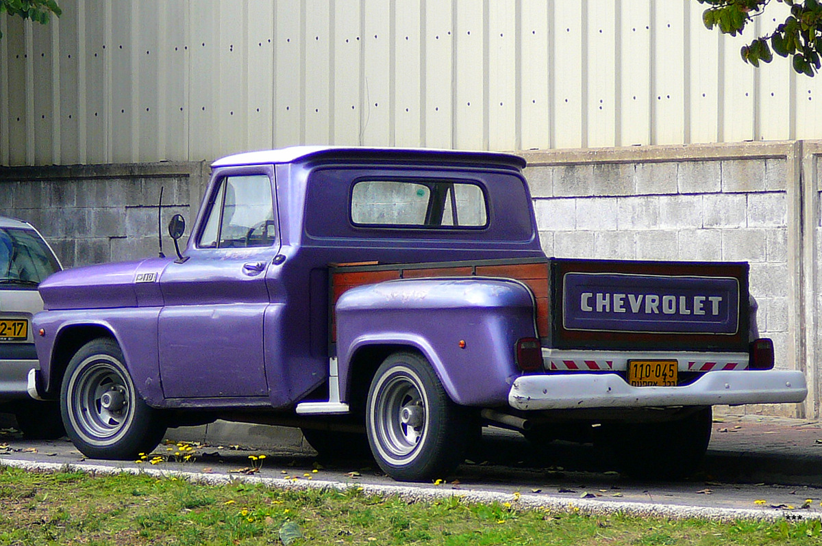 Пикап Chevrolet C10 Stepside Pickup, #110-045. Израиль, Тель Авив