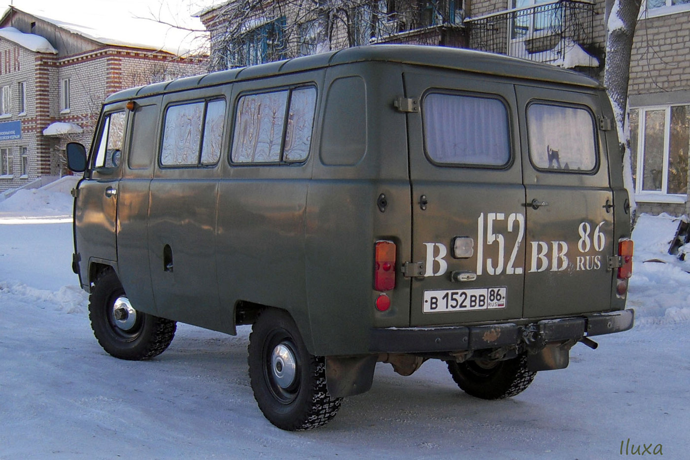 Грузопассажирский фургон УАЗ-3962 #В 152 ВВ 86 . Свердловская область, Тугулым, улица Ленина