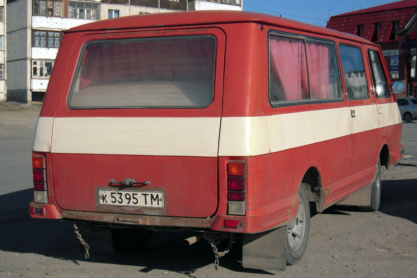 Микроавтобус РАФ-2203 "Латвия" #К 5395 ТМ . Тюмень, Дамбовская улица
