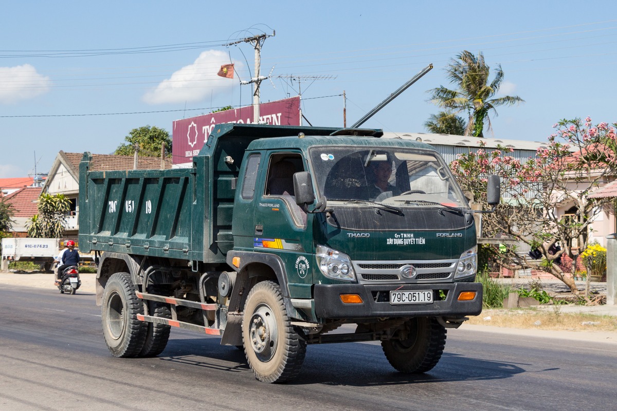 Самосвал Thaco Forland FLD600A #79C-051.19. Вьетнам, Провинция Каньхоа