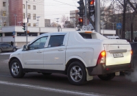 Пикап SsangYong Actyon Sports #Н 583 ЕА 72 . Тюмень, улица Орджоникидзе