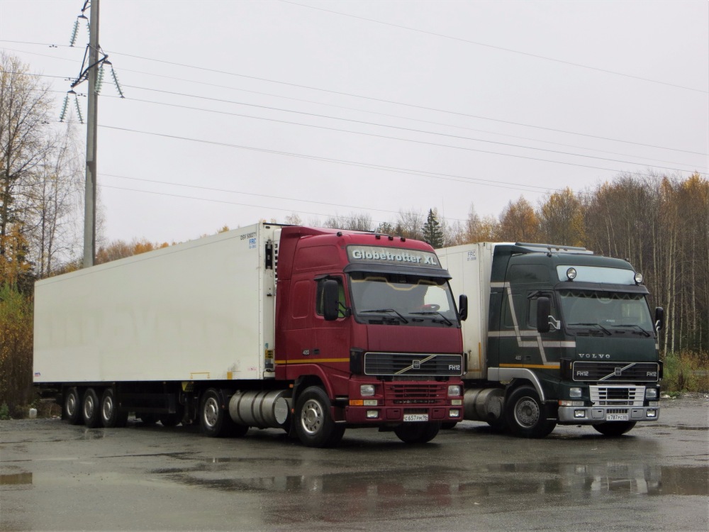 Седельный тягач Volvo FH12 #С 657 РМ 96. Свердловская область, Ивдельский район