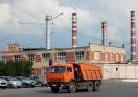 Самосвал КамАЗ-65115 # Р 121 КВ 31. Белгородская область, г. Шебекино, ул. Московская