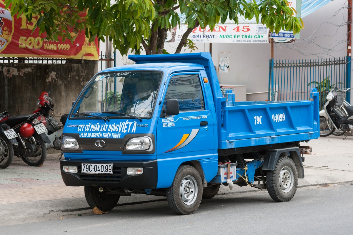 Самосвал Thaco Towner 750A #79C-040.99. Вьетнам, Нячанг
