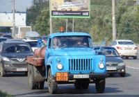 Топливная автоцистерна на базе ГАЗ-52-04 (шасси) #Е 861 ЕУ 55. Омская область, город Омск, улица Лукашевича