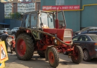 Трактор ЮМЗ-6 с насосом для откачки жидкостей (коммунальная служба). Самара, ул. Садовая