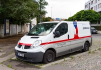 Фургон Renault Trafic #3AA 8129. Чехия, Прага
