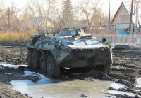 БТР-80. Новосибирская область, Коченёвский район, посёлок Чик